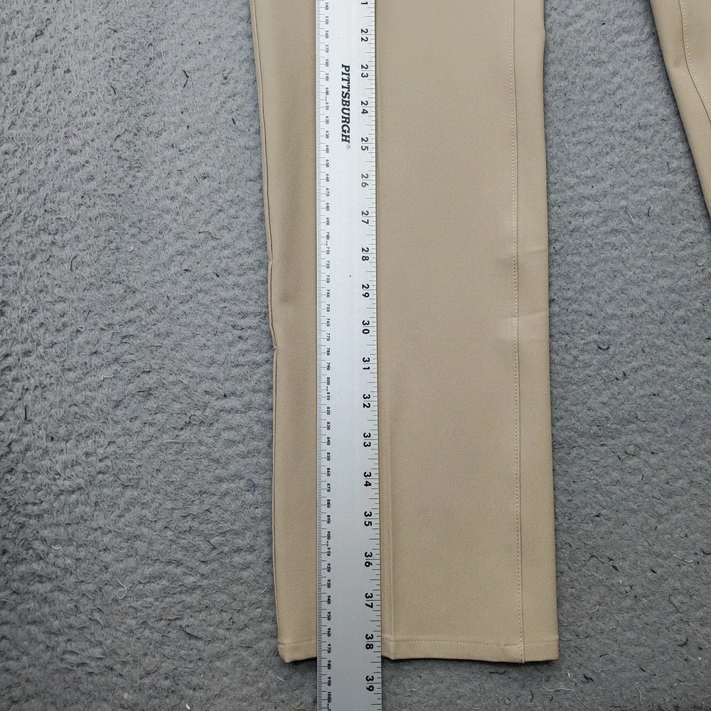Dunning Golf Chino Pants Mens 32/30 Tan Performance Stretch Quick Dry D7S21P068